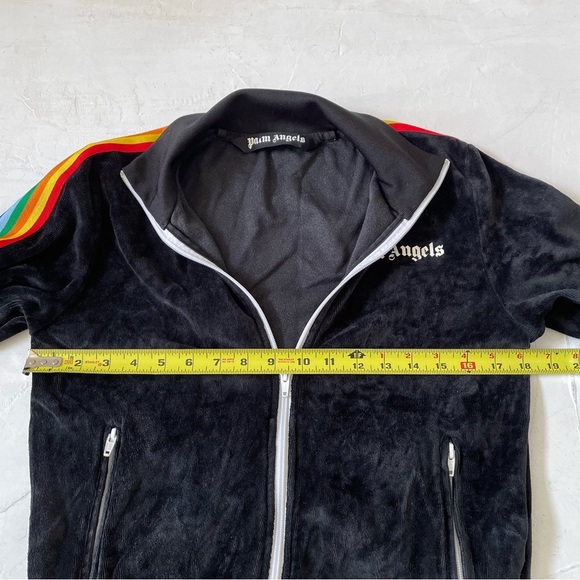 PALM ANGELS Rainbow Chenille Track Jacket Size S
Authentic - Picture 7 of 11